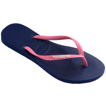 Havaianas Womens Coral Flip Flops Slim Logo Pop Up Havaianas Womens Coral Flip Flops Slim Logo Pop Up