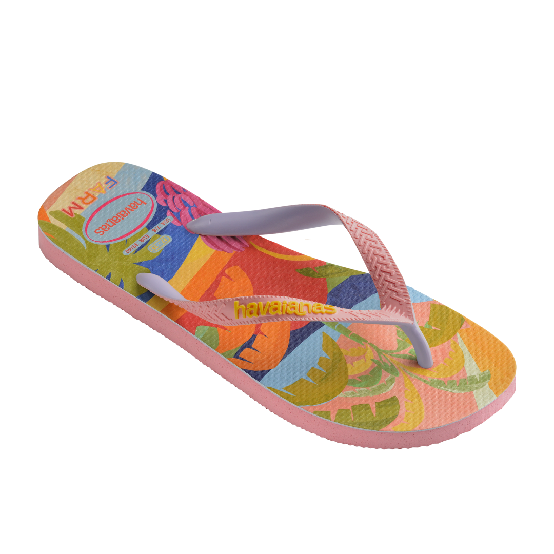 havaianas top farm tropical flip flops